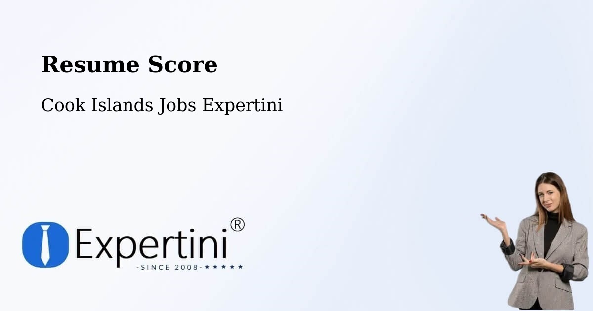 Resume Score & Job Description Match Tool – Amuri - Cook Islands Jobs Expertini